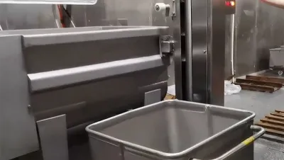 Mezcladora de carne de doble paleta, DRB-ZJB400